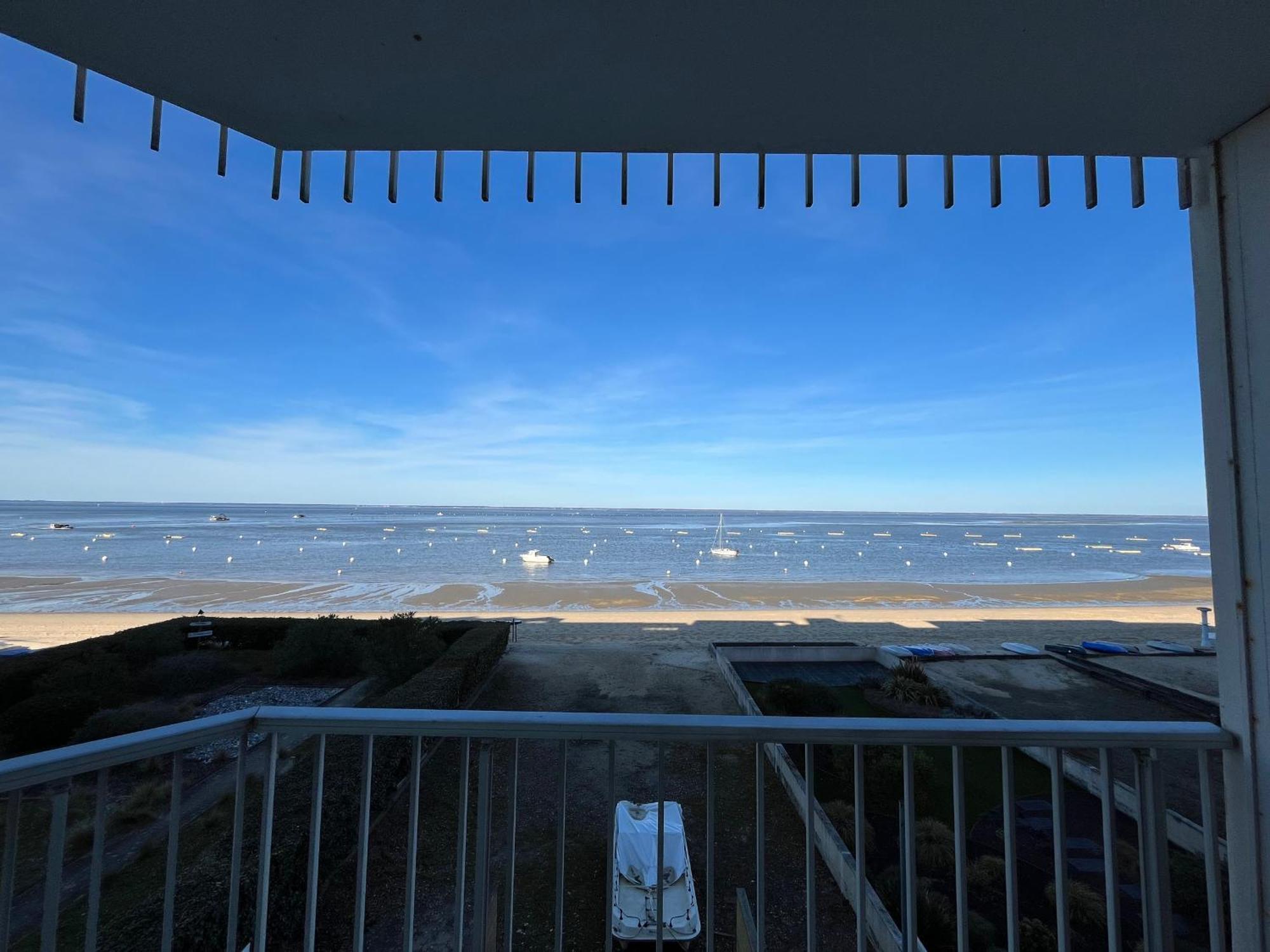 Duplex T1 Vue Mer A Arcachon - Acces Direct Plage - Quartier Aiguillon - Fr-1-319-71 Екстериор снимка