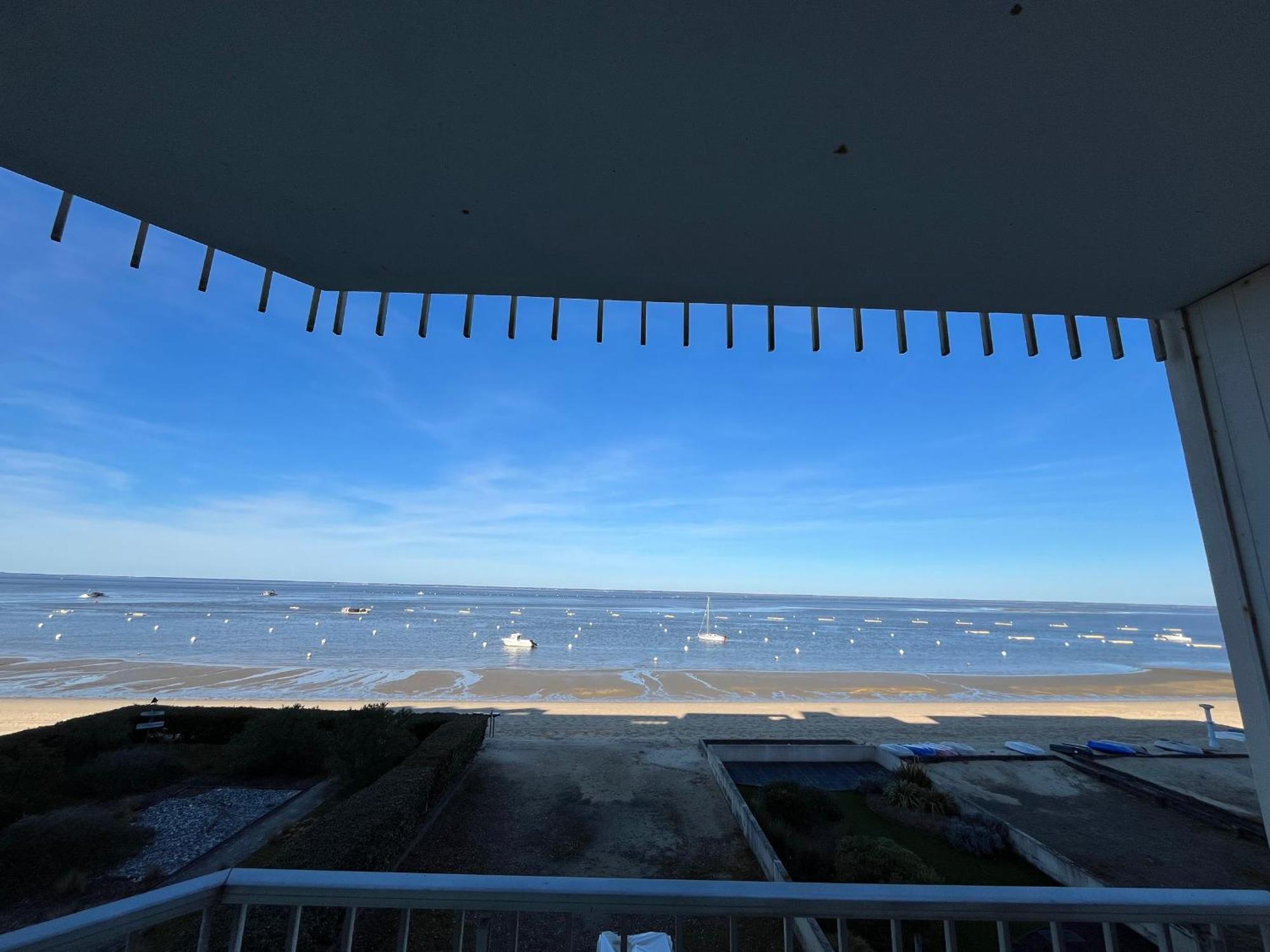 Duplex T1 Vue Mer A Arcachon - Acces Direct Plage - Quartier Aiguillon - Fr-1-319-71 Екстериор снимка