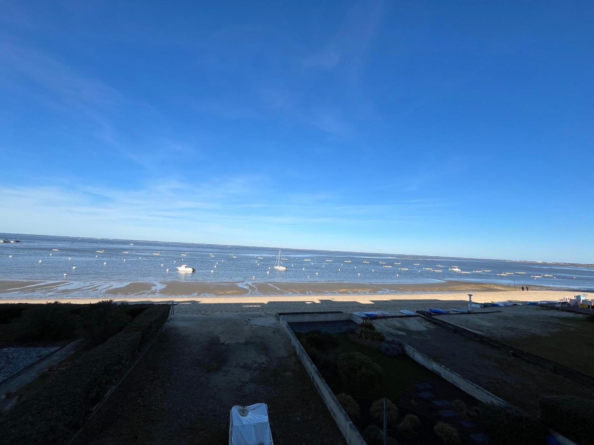 Duplex T1 Vue Mer A Arcachon - Acces Direct Plage - Quartier Aiguillon - Fr-1-319-71 Екстериор снимка